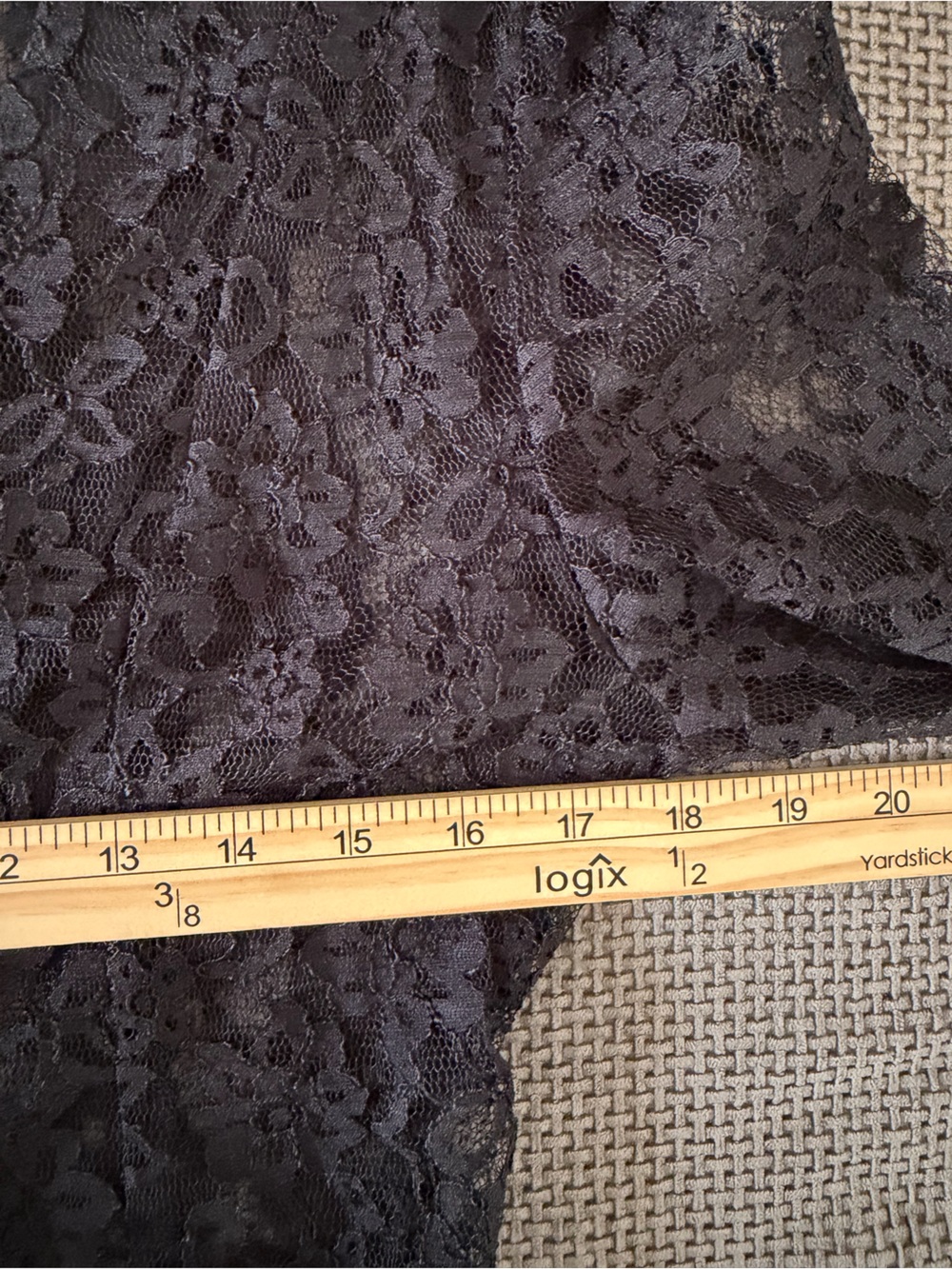 Black Lace Maxi Dress Whimsigoth M Vintage Jessica Howard Witchy Halloween Goth - Picture 5 of 7